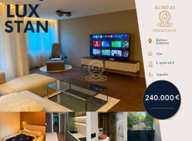 Dvosoban stan, Beograd - Žarkovo | Prodaja · 72m² · 240.000€