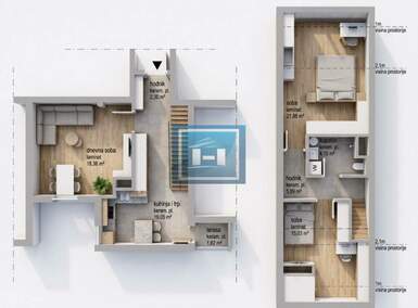 Dvoiposoban stan, Jagodina | Prodaja · 83m² · 79.000€
