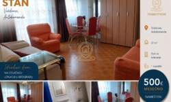 Dvosoban stan, Beograd - Autokomanda | Izdavanje · 37m² · 500€
