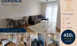 Dvosoban stan, Beograd - Mirijevo | Izdavanje · 45m² · 450€