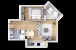 Dvosoban stan, Novi Sad | Prodaja · 45m² · 170.215€
