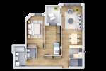 Dvosoban stan, Novi Sad | Prodaja · 45m² · 170.215€