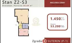 Jednosoban stan, Vrnjačka Banja | Prodaja · 36m² · 53.200€