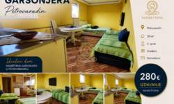Garsonjera, Novi Sad | Izdavanje · 30m² · 280€