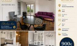 Dvosoban stan, Beograd - Dorćol | Izdavanje · 66m² · 900€