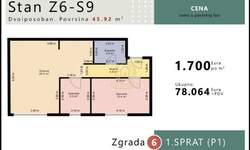 Dvoiposoban stan, Vrnjačka Banja | Prodaja · 45m² · 78.100€