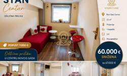 Dvosoban stan, Novi Sad | Prodaja · 22m² · 60.000€