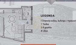Jednoiposoban stan, Niš | Prodaja · 38m² · 72.110€