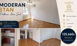 Jednoiposoban stan, Novi Sad | Prodaja · 36m² · 125.660€