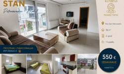 Dvoiposoban stan, Novi Sad - Blok 8 | Izdavanje · 55m² · 550€