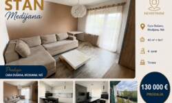 Jednosoban stan, Niš | Prodaja · 43m² · 130.000€