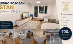 Jednoiposoban stan, Novi Sad | Izdavanje · 41m² · 700€
