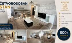 Cetvorosoban stan, Novi Sad | Izdavanje · 91m² · 800€