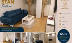 Dvosoban stan, Beograd - Fontana | Izdavanje · 45m² · 650€