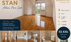 Dvosoban stan, Novi Sad | Prodaja · 39m² · 100.940€