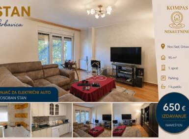 Dvosoban stan, Novi Sad | Izdavanje · 95m² · 650€
