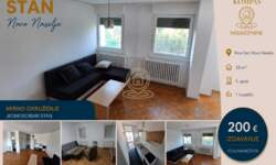Garsonjera, Novi Sad | Izdavanje · 33m² · 200€