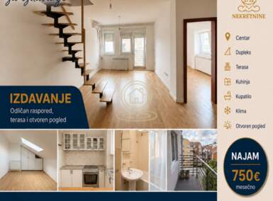 Troiposoban stan, Novi Sad | Izdavanje · 80m² · 750€