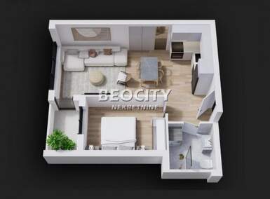 Dvosoban stan, Novi Sad | Prodaja · 44m² · 118.800€