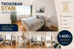 Trosoban stan, Beograd - Andrićev Venac | Izdavanje · 66m² · 1.400€