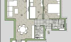 Trosoban stan, Niš - Obilićev venac | Prodaja · 65m² · 177.900€