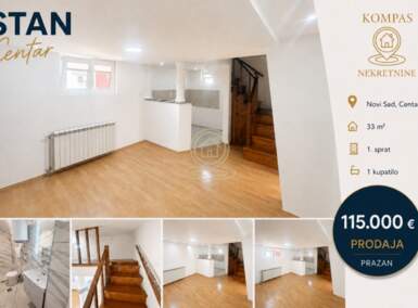 Jednoiposoban stan, Novi Sad | Prodaja · 33m² · 115.000€
