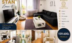 Dvosoban stan, Novi Sad | Prodaja · 55m² · 159.600€