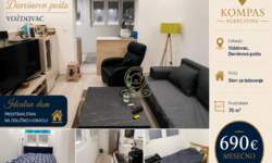 Cetvorosoban stan, Beograd - Darvinova pošta | Izdavanje · 70m² · 690€