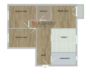 Trosoban stan, Beograd - Surčin | Prodaja · 66m² · 151.888€