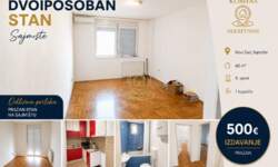 Dvoiposoban stan, Novi Sad | Izdavanje · 60m² · 500€