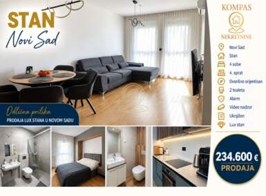 Cetvorosoban stan, Novi Sad | Prodaja · 67m² · 234.600€
