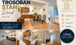 Trosoban stan, Beograd - Dorćol | Izdavanje · 70m² · 800€