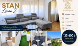 Jednosoban stan, Novi Sad | Prodaja · 39m² · 123.600€