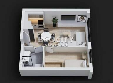 Dvosoban stan, Novi Sad | Prodaja · 32m² · 88.000€