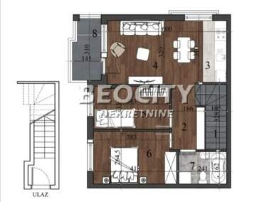 Trosoban stan, Novi Sad - Nova Detelinara | Prodaja · 56m² · 156.408€