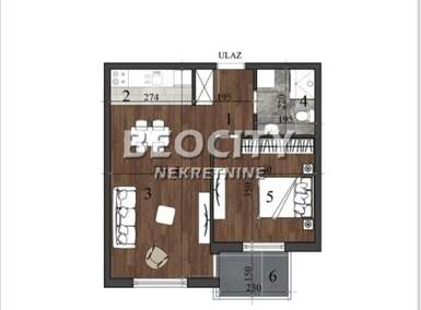 Dvosoban stan, Novi Sad - Nova Detelinara | Prodaja · 46m² · 138.810€
