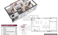 Dvosoban stan, Novi Sad - Liman 4 | Prodaja · 39m² · 107.910€