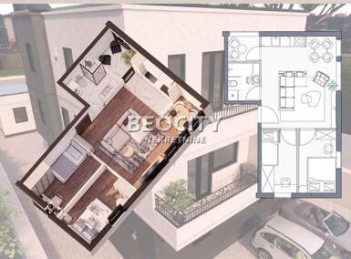 Trosoban stan, Novi Sad | Prodaja · 47m² · 81.550€