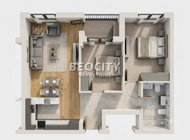 Trosoban stan, Novi Sad - Centar | Prodaja · 54m² · 243.000€