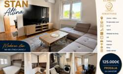 Trosoban stan, Beograd - Altina | Prodaja · 56m² · 125.000€