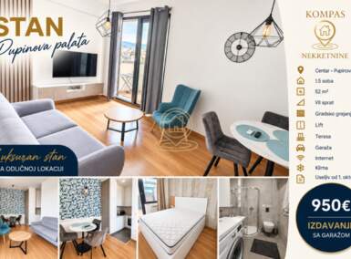 Dvosoban stan, Novi Sad | Izdavanje · 52m² · 950€