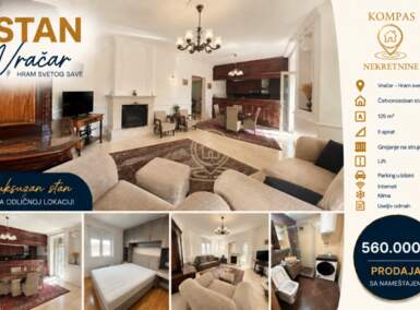 Cetvorosoban stan, Beograd - Hram Sv. Save | Prodaja · 125m² · 560.000€