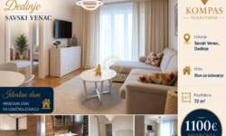 Trosoban stan, Beograd - Dedinje | Izdavanje · 72m² · 1.100€