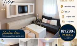 Trosoban stan, Novi Sad · 59m² · 181.280€ | SveNekretnine