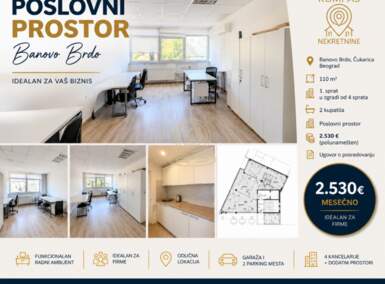Poslovni prostor / Lokal · 110m² · 2.530€ | SveNekretnine