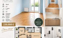 Trosoban stan, Novi Sad · 78m² · 250.000€ | SveNekretnine