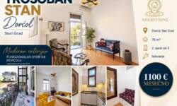 Trosoban stan, Dorćol · 76m² · 1.100€ | SveNekretnine