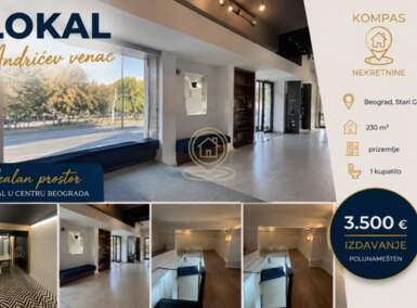 Poslovni prostor / Lokal · 230m² · 3.500€ | SveNekretnine