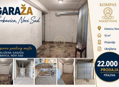 Garaza, Novi Sad · 15m² · 22.000€ | SveNekretnine