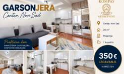 Garsonjera, Novi Sad · 26m² · 350€ | SveNekretnine